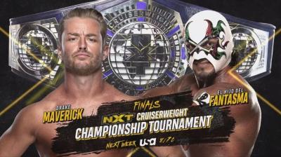 Drake Maverick avanza a la final del torneo por el Campeonato Crucero Interino de NXT