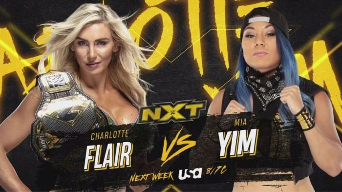 NXT anuncia dos combates para la próxima semana