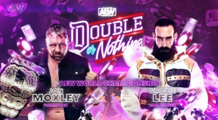 Jon Moxley defenderá el Campeonato de AEW ante Brodie Lee en Double or Nothing