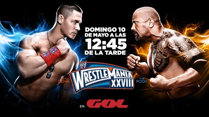 Audiencia WrestleMania 27 y 28 en Gol