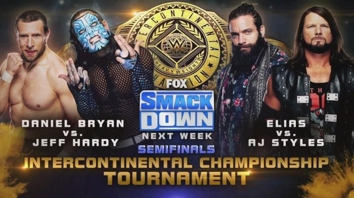 AJ Styles y Jeff Hardy avanzan a las semifinales del torneo por el Campeonato Intercontinental en Friday Night SmackDown