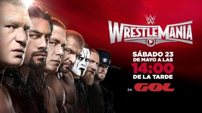 Audiencia WrestleMania 31 y 32 en Gol