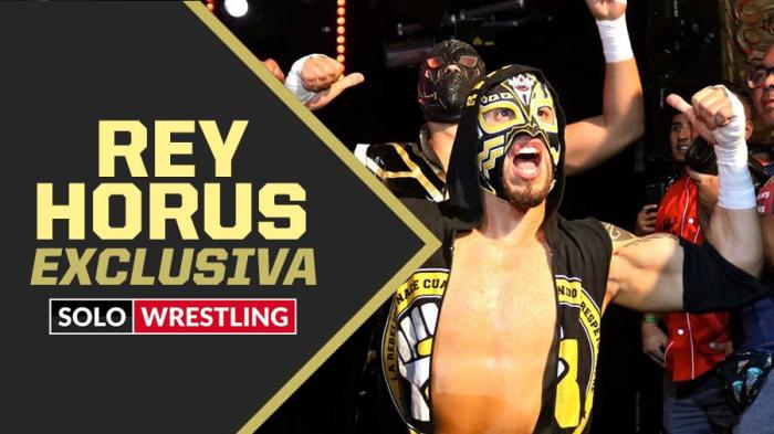 Rey Horus, en exclusiva: 'Tuve acercamientos con WWE para el Cruiserweight Classic y 205Live'