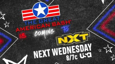 WWE anuncia especial de NXT The Great American Bash para el próximo 1 y 8 de julio del 2020