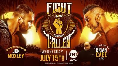 Jon Moxley defenderá el Campeonato Mundial de AEW ante Brian Cage en Fight for the Fallen