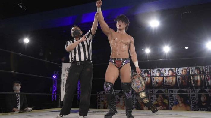 Tetsuya Endo se proclama campeón KO-D Openweight en Wrestle Peter Pan 2020