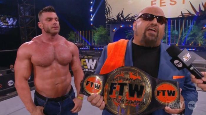 All Elite Wrestling podrá utilizar el título FTW de Taz sin problemas