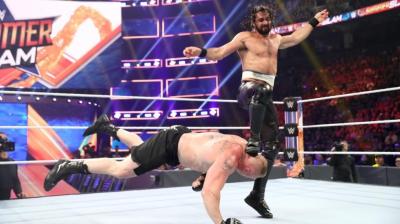 Seth Rollins: 'Mi mejor combate de Summerslam fue contra Brock Lesnar'