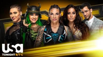 Rhea Ripley y Shotzi Blackheart se enfrentarán a Mercedes Martinez y Aliyah esta noche en WWE NXT