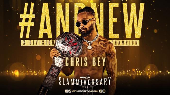 Chris Bey gana el Campeonato de la División X de IMPACT en Slammiversary 2020