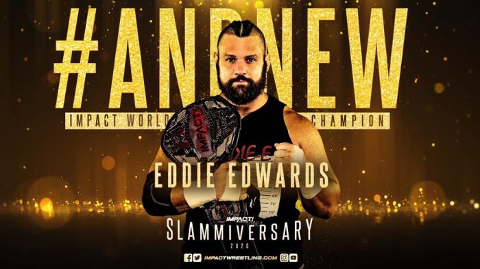 Eddie Edwards gana el Campeonato Mundial de IMPACT en Slammiversary 2020