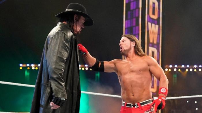 AJ Styles desafía a The Undertaker a una revancha con estipulación