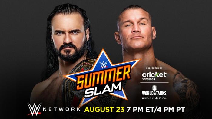 Drew McIntyre defenderá el Campeonato de WWE ante Randy Orton en SummerSlam 2020