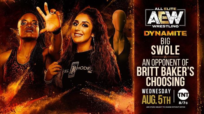 Big Swole se enfrentará a una oponente elegida por Britt Baker en AEW Dynamite