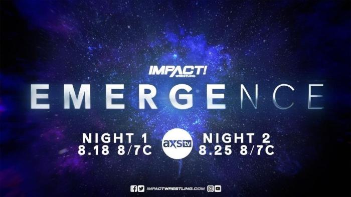 Impact Wrestling anuncia cartelera completa de Emergence (Día 1)