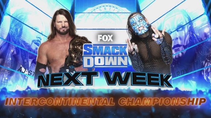 WWE SmackDown: AJ Styles vs. Jeff Hardy confirmado - Vuelve la calificación TV-14