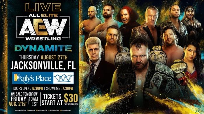 AEW anuncia que tendrán público limitado en sus próximos shows