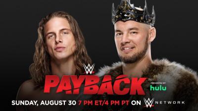Matt Riddle se enfrentará a ´King´ Baron Corbin en WWE Payback 2020