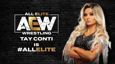 Tay Conti firma un contrato con All Elite Wrestling