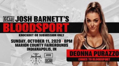 Deonna Purrazzo competirá en el GCW Josh Barnett´s Bloodsport