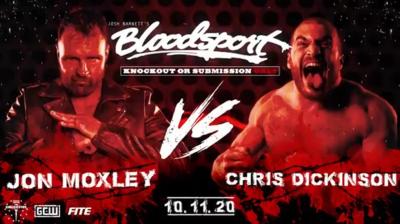 Jon Moxley se enfrentará a Chris Dickinson en GCW Josh Barnett´s Bloodsport 2020