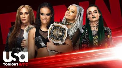 Nia Jax y Shayna Baszler retienen los Campeonatos por Parejas de Mujeres de WWE en Monday Night RAW