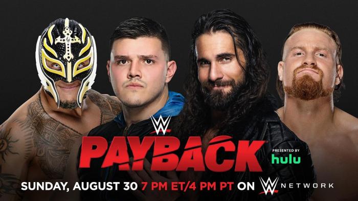 WWE Payback: Se confirma el Dominik y Rey Mysterio contra Seth Rollins y Murphy