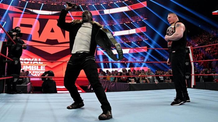 R- Truth: 'Paul Heyman apostó a que podía hacer reír a Brock Lesnar'