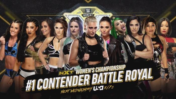 WWE anuncia Battle Royal para determinar a la retadora número uno al Campeonato de Mujeres de NXT