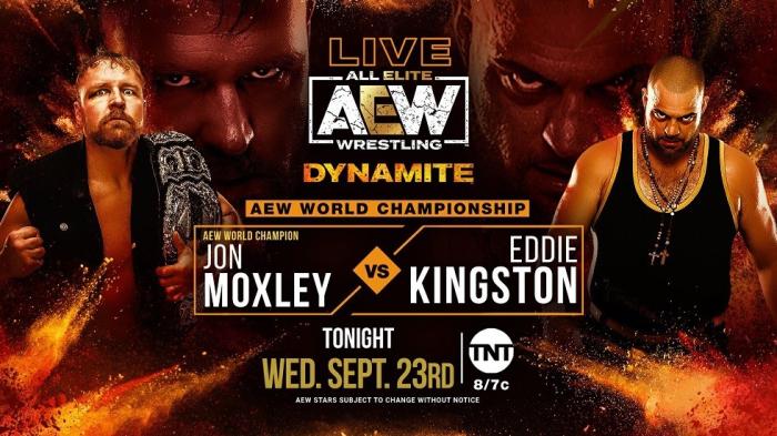 Jon Moxley defenderá el Campeonato Mundial de AEW contra Eddie Kingston esta noche en Dynamite