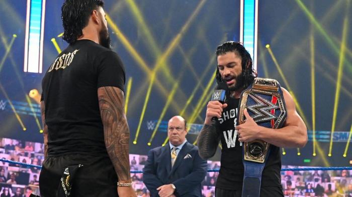 Roman Reigns envía un último mensaje a Jey Uso antes de Clash of Champions