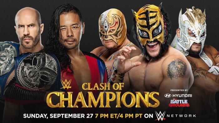 WWE anuncia cambios de último momento en la cartelera de Clash of Champions 2020