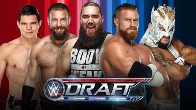 Nuevos movimientos en el WWE Draft 2020