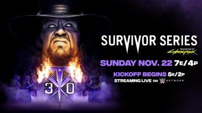 WWE confirma los horarios de Survivor Series 2020