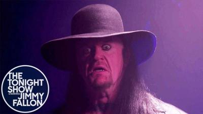 The Undertaker aparece en el último show de Jimmy Fallon