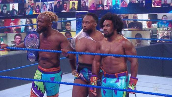 The New Day se separan tras ganar los Campeonatos por Parejas en Friday Night SmackDown