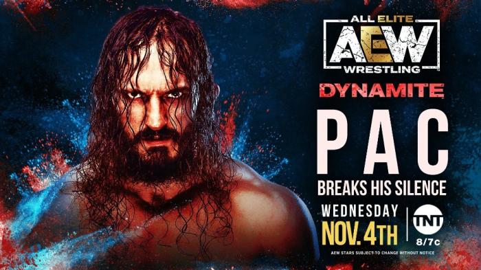 PAC regresará a AEW Dynamite la próxima semana