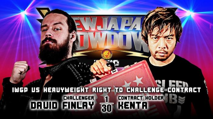 KENTA pondrá en juego su contrato por el Campeonato IWGP de Estados Unidos en Showdown