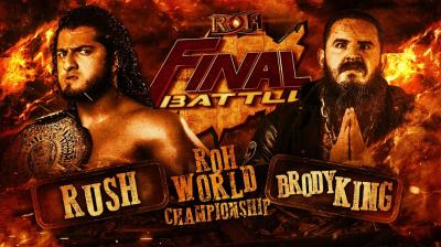 Rush vs. Brody King será el combate estelar de ROH Final Battle 2020