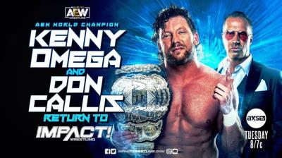 Kenny Omega formará parte del próximo episodio de IMPACT Wrestling