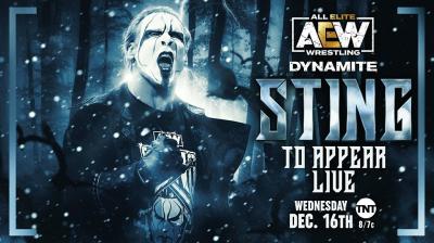 AEW anuncia una nueva aparición de Sting en Dynamite