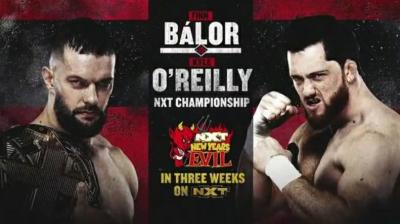 Finn Bálor defenderá el Campeonato de NXT ante Kyle O´Reilly en New Year´s Evil