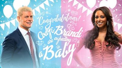 Cody y Brandi Rhodes anuncian que esperan su primer hijo
