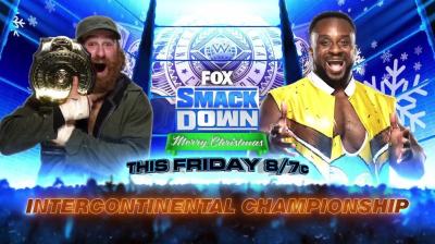 WWE anuncia nueva estipulación al combate de Sami Zayn y Big E por el Campeonato Intercontinental en SmackDown