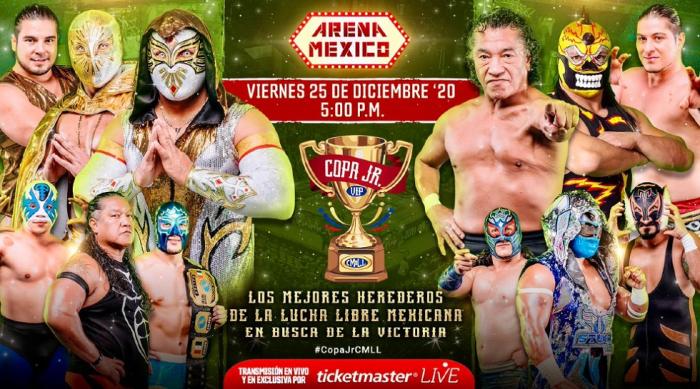 CMLL anuncia los participantes del torneo Copa Junior VIP 2020