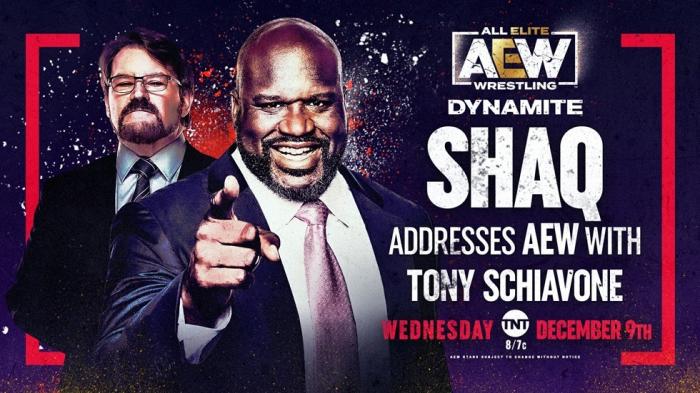 Shaquille O´Neal aparecerá en el próximo episodio de AEW Dynamite