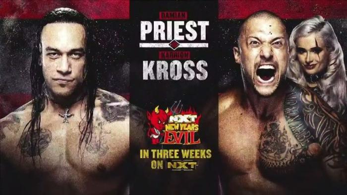 Karrion Kross se enfrentará a Damian Priest en NXT New Year´s Evil