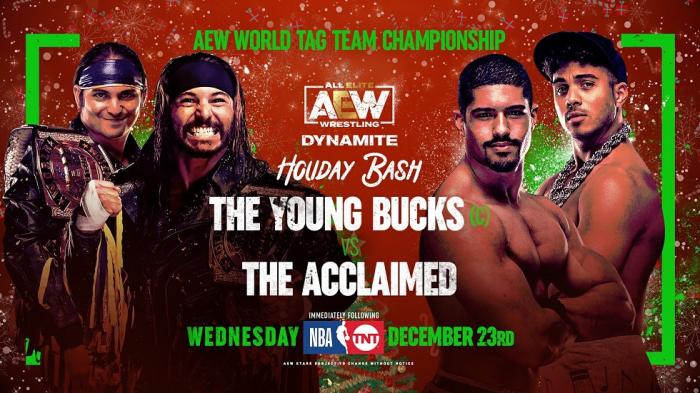 Resultados AEW Dynamite Holiday Bash 23 de diciembre de 2020