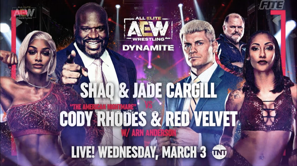 Cody Rhodes, Red Velvet, Shaq y Jade Cargill