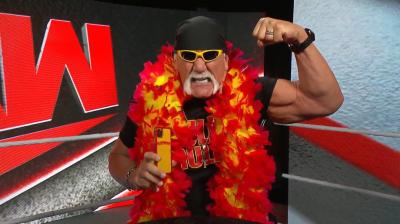 Hulk Hogan realiza una aparición especial en Monday Night RAW